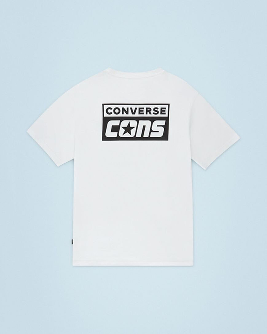 Pánské T-Shirts Converse CONS Grafická Bílé | CZ 31BTO04